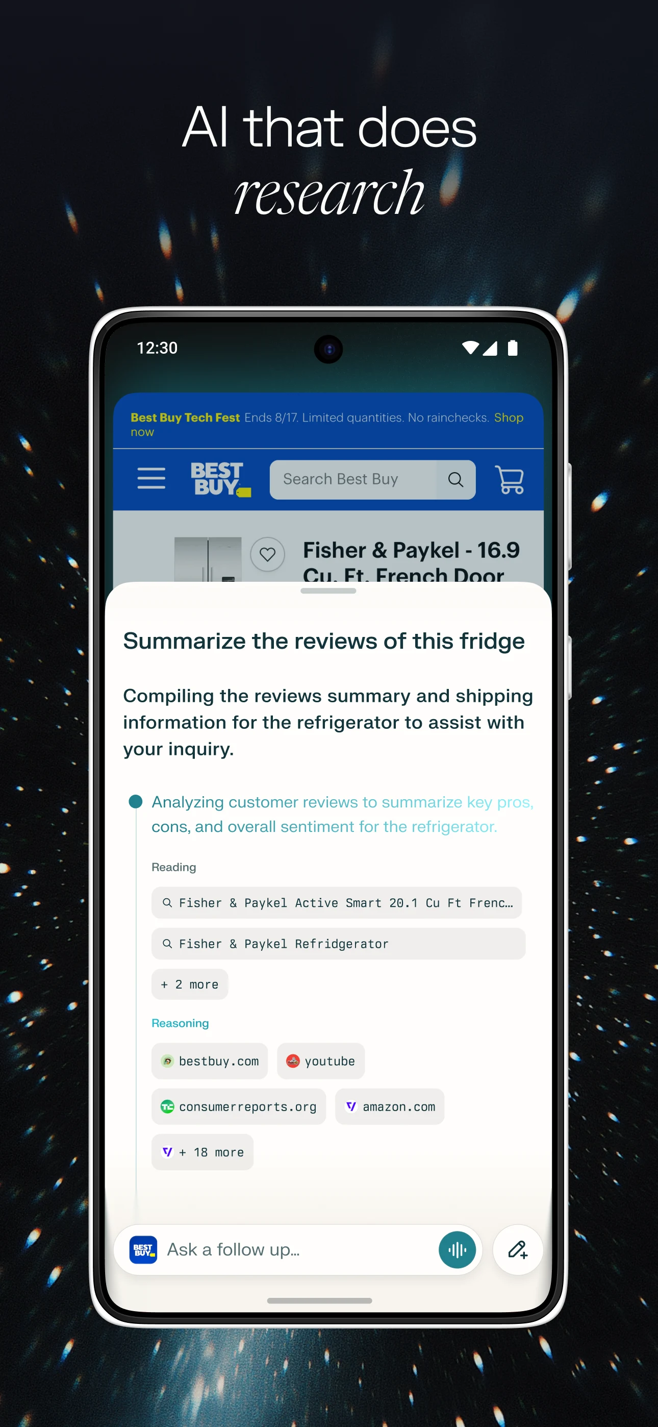 Comet: AI Browser & Assistant screenshot