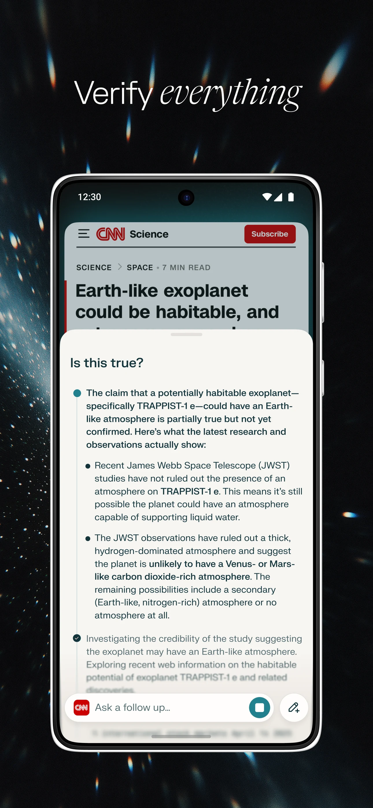 Comet: AI Browser & Assistant screenshot